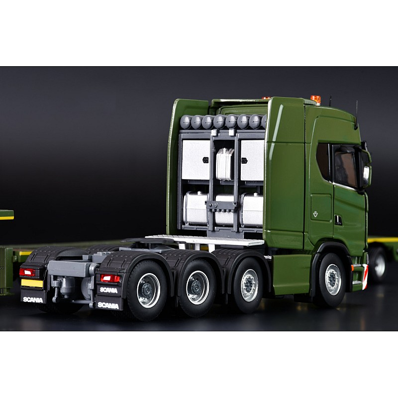 Scania S Series High Roof 8x4 plus Nooteboom MCO Semi Low Loader 7